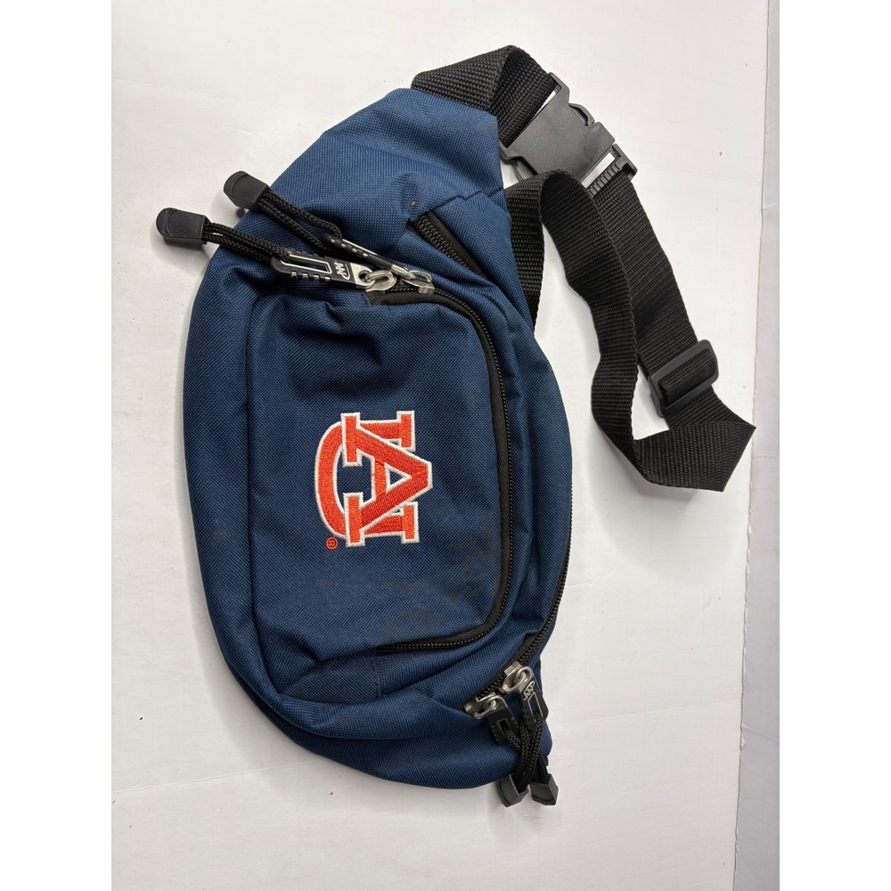Auburn Tigers Fanny Pack Navy Blue Waist Bag NCAA Collegiate Logo‎ B-21